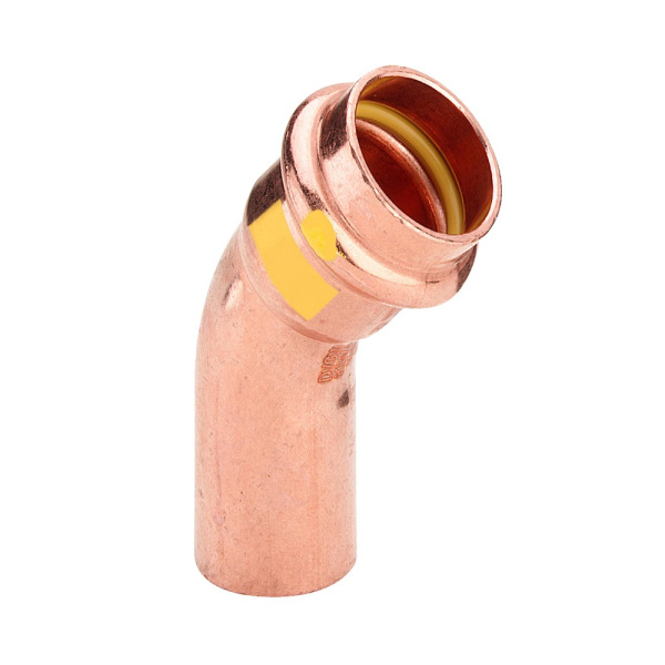 Полуотвод однораструбный 45* 15 х 15 (модель ProfipressG 2626.1)